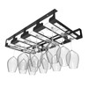 Jbikao Wine Glass Rack - Under Cabinet Stemware Wine Glass