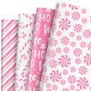 JarThenaAMCS 12 Sheets Christmas Wrapping Paper - Not Roll -