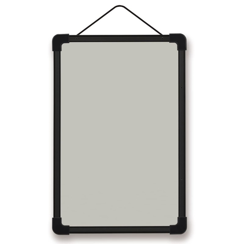 Asmix BB037 Plastic Frame Black Board S Chalk Marker Magnetic