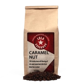 Lola Savannah Caramel Nut Whole Bean Caffeinated Coffee, 2lb
