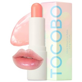 TOCOBO - Bálsamo labial con brillo Ritual Glow 001 Agua de coral 0.67 oz / 19g | Bálsamo labial hidratante vegano con brillo que incluye...