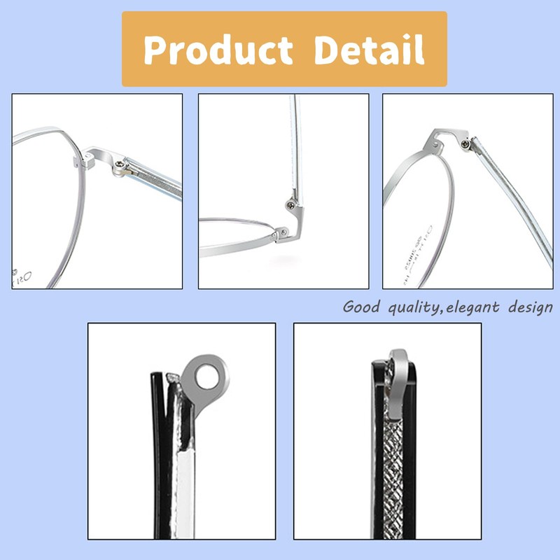 UPIONIC Glasses Replacement Temple, Eyeglass Arms Legs, Glasses Repair Kit