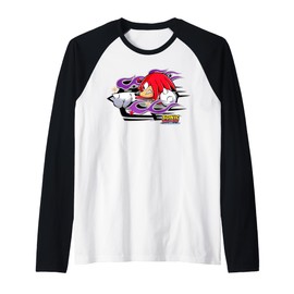 Sonic Racing CrossWorlds - Knuckles Decal Raglan Baseball Tee