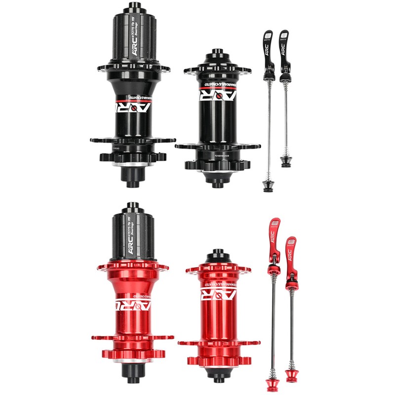 1 Pair MTB Bike Hub Front Rear HG 8-11 Speed