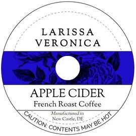 Apple Cider French Roast Coffee (Single Serve K-Cup Pods) (Gourmet, Naturally Flavored, Whole Coffee Beans) (12 pods, ZIN: 571175) - 3 Pack