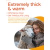 SONORAN Merino Winter Gloves for Men Women, Touch Screen Warm