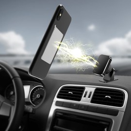 Juspota Metallplatte mit Klebefolie, 4 PCS Metallplättchen Selbstklebend Ersatzplatte Metallplatten, Plättchen für Magnet KFZ Handyhalterung, Ersatzplatten für Handy/Tablet, Silber 4 Rechteckige