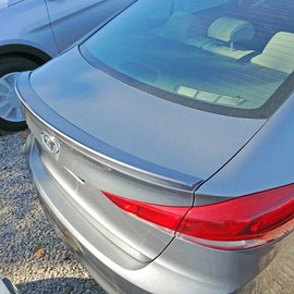 Dawn Enterprises SA-ELA17 Factory Style Flush Mount Spoiler Compatible with Hyundai Elantra - Platinum Silver Metallic (Y6S)
