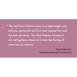 Maria Nila Volume Shampoo | Hair Shampoo Fine Hair for More Volume with Vitamin B5 | Hair Care Sulphate & Paraben-Free 100 ml