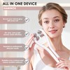 HAMINOS Microcurrent Facial Massager with 3D Roller, 3 Intensity Levels,