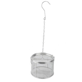 Filter, Stainless Steel Extra Fine Mesh Tea Strainer Tea Infuser Cooking Infuser Soup Seasonings Seperation Basket with Extended Chain Hook for Tea Herbal Spices(3.15 x 3.94