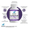 Citrato De Magnesio Puro Con 120 Cpsulas De 500 Mg