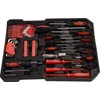 FLZOSPER 799-Piece Black Sturdy Tool Set with Rolling Wheels Aluminum