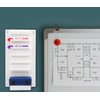 Wall Mount for Dry Eraser Whiteboard Marker with 7 Slots