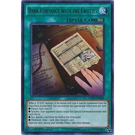 Yu-Gi-Oh! - Dark Contract with the Entities RATE-EN099 Ultra Rare 1st Edition - Raging Tempest
