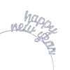 BinaryABC Happy New Year Headband Tiara, Rhinestone New Year Eve