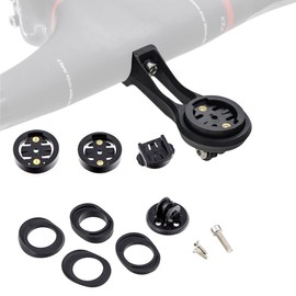 HOUSON Bicycle Handlebar Mount for Bike Computers & Lights – Lightweight nylon fiber material, compatible with single-piece and curved handlebars (including height adjustment)