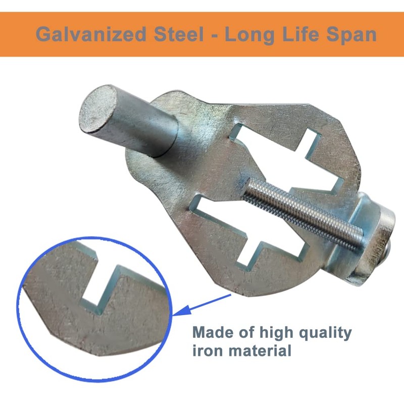 T-Post Gate Hinge Pins - Heavy Duty Gate Hanger, Hang
