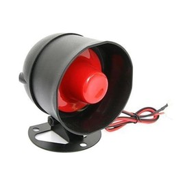 MOTOR POWER 12V Universal Keyless Entry Kit Answer Back Siren Speaker Buzzer Whisper High Wood Sound Lock Unlock Security / 20-177