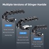 Nitze NATO Top Handle,Camera Cage Handgrip with Built-in NATO Rail,