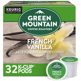 Green Mountain Coffee Roasters French Vanilla Coffee, Keurig Single-Serve K-Cup pods, Light Roast, 32 Count