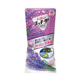 Sukki-ri! Toilet Sukki-ri! Deodorizing Air Freshener, Aroma Lavender Scent, For Toilets, 13.5 fl oz (400 ml)
