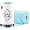 Fantasticlean Microfiber Cleaning Cloth Roll -75 Pack, Tear Away Microfiber