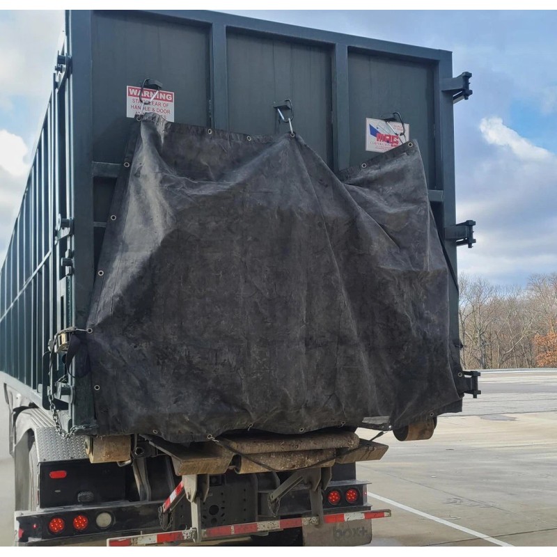 Carolina Tarps Compactor Diaper Tarp | Heavy Duty Mesh 6'