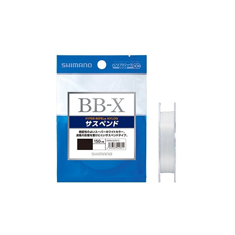 Shimano Line BB-X Hyper Repel α Nylon Suspend 150m 2.0