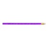 Pencil Guy Blank Glitz Round Pencils Purple 144 to a