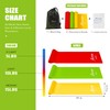 Resistance Bands, Elastic Exercise Bands for Physical Therapy Yoga Pilates