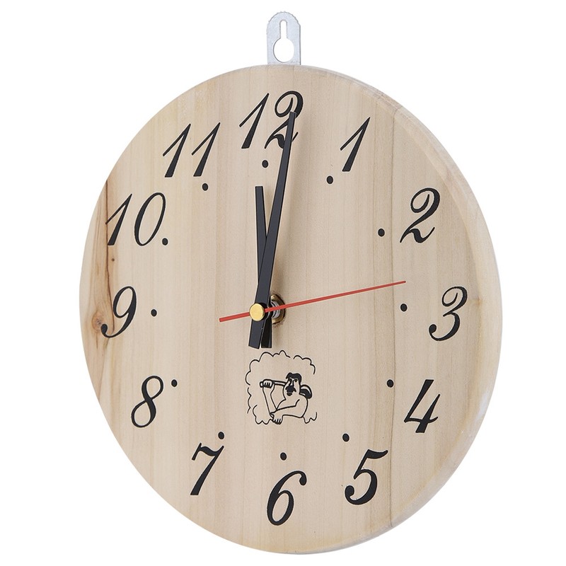 8in Sauna Clock Decorative Timer Clock for Sauna Accessory Sauna