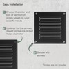 Vent Systems - 5 x 5 Inch (Inner) Pack of