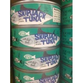 Trader Joe's Skipjack Tuna with Sea Salt (Pack of 9)