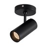 Aisilan Black Ceiling Spotlight LED Dimmable 9 W Rotatable Ceiling