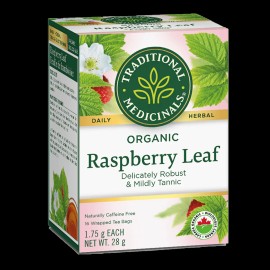 Traditional Medicinals Organic Raspberry Leaf 16 Tea Bags