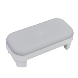 Milageto Nail Arm Rest Nail Hand Rest Stand Table Desk Station Nail Art Accessories Tool Cushion Hand Rest Pillow for Salon Technician, gray