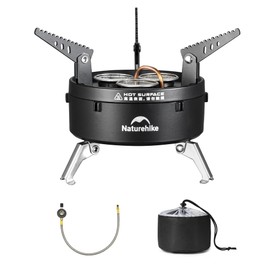 Naturehike Camping Stove Folding Isobutane with Carry Bag, Portable Camp Stove for Outdoor Car Camping Cooking
