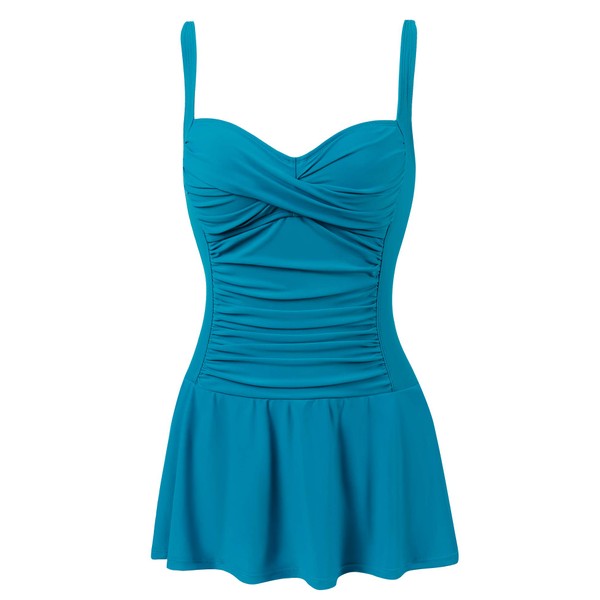 Joyaria Traje de baño de una pieza para mujer con