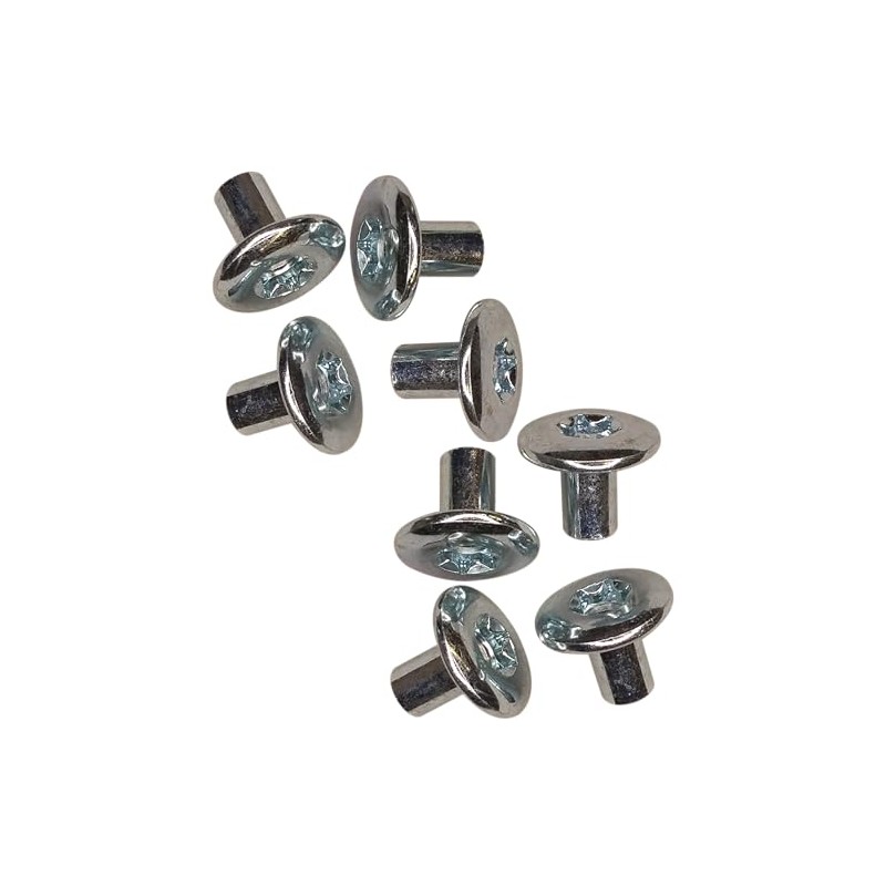 JQuad 5/16" Torx Barrel - Trailer Hardware Nuts (8 Pack)