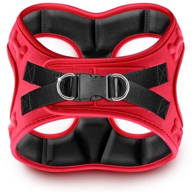 Comfort fit Step-in Dog Harness - Comfortable Puppy Harness & Dog Vest: Adjustable, Soft Padded for Small, Medium Dogs - Easy to Put-on Dog Harness Medium Sized Dog