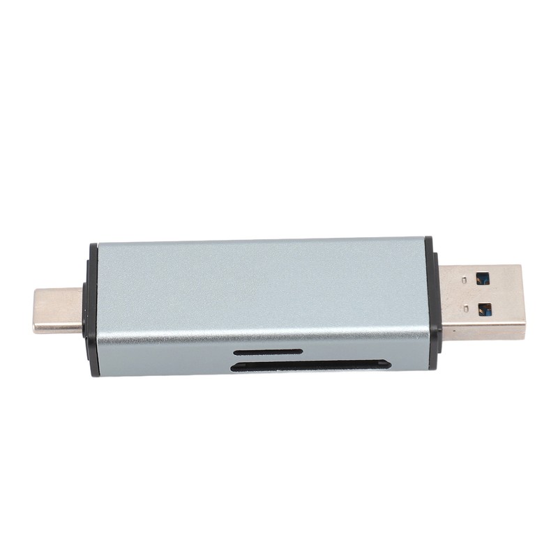 USB 3.0 Card Reader Plug and Play Dual Connector Memory