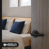 Berlin Modisch Passage Lever Door Handle Sleek Round Non-Locking Lever
