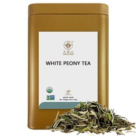 TIAN HU SHAN Special Grade Organic White Tea Loose Leaf 4oz (113g) Tin