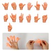 16 Pcs Mini Tiny Hands for Cats & Pranks, Stretchable