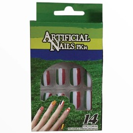 REV Kit De Uñas Tricolor  Maquillaje Fiestas Patrias 5 Piezas