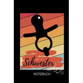 SCHWESTER 2020 NOTIZBUCH: A5 Notizbuch LINIERT als Geschenk für werdende Patenonkel | Du wirst Onkel | Geschenkidee | Weihnachtsgeschenke Geschwister | Schwanger Überraschung
