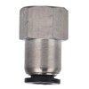 Female Straight Pneumatic Connecter Straight Pneumatic Quick Fitting Air Line