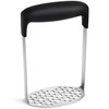 Urbanstrive Smooth Mash Potato Masher Stainless Steel, Durable Mashed Potatoes