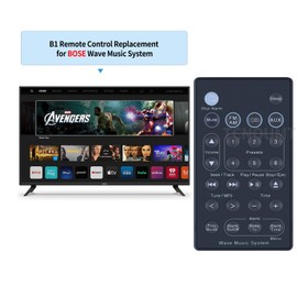 Neue Ersatz-Soundbar-Fernbedienung kompatibel mit Bose Wave Music System AWRCC1 AWRCC2 Radio-/CD-System